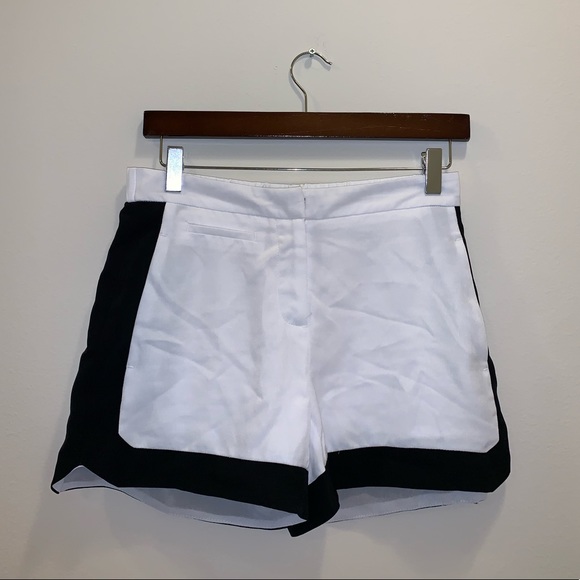 Metaphor White & Black High Waist shorts size XS - Picture 2 of 11